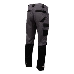 Летние брюки Brodeks KS 302 C, графит серый/черный