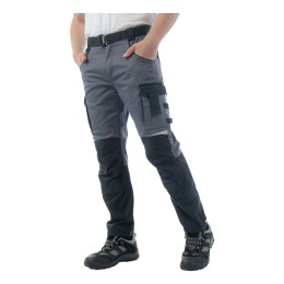 Летние брюки Brodeks KS 302 C, графит серый/черный