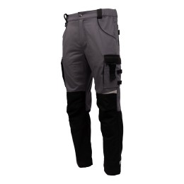 Летние брюки Brodeks KS 302 C, графит серый/черный