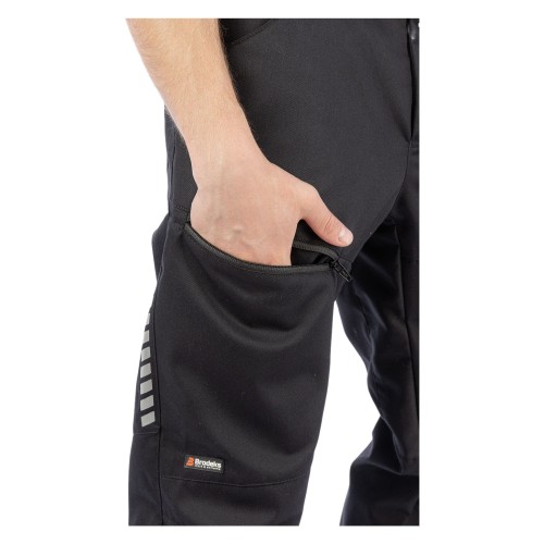 Летние брюки Brodeks KS 334, черный