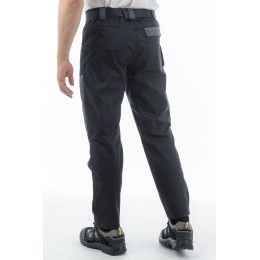 Летние брюки Brodeks KS 334, серый/черный
