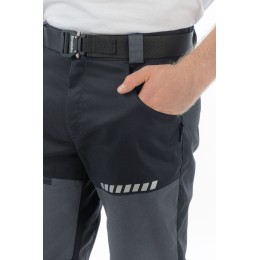Летние брюки Brodeks KS 334, серый/черный