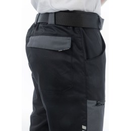Летние брюки Brodeks KS 334, серый/черный