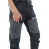 Летние брюки Brodeks KS 334, серый/черный