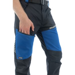 Летние брюки Brodeks KS 334, синий/черный