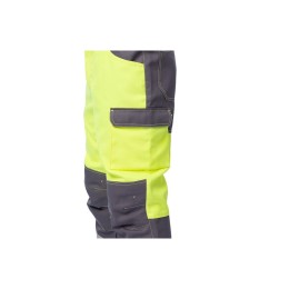 Летние мультизащитные брюки Brodeks MS 38-61, желтый/серый