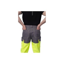 Летние мультизащитные брюки Brodeks MS 38-61, желтый/серый