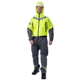 Летний комбинезон Brodeks KS 503, желтый/серый