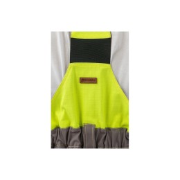 Летний мультизащитный полукомбинезон Brodeks MS 48-61, желтый/серый