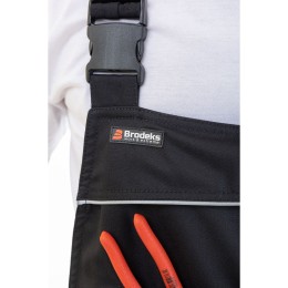 Летний полукомбинезон Brodeks KS 402, черный