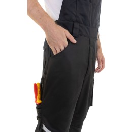 Летний полукомбинезон Brodeks KS 402, черный