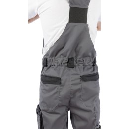 Летний полукомбинезон Brodeks KS 402, серый/черный