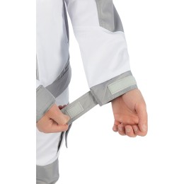 Летняя куртка Brodeks KS 202, белый/серый