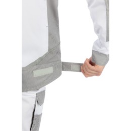 Летняя куртка Brodeks KS 202, белый/серый