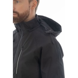 Летняя куртка-парка Brodeks KS 213, черный
