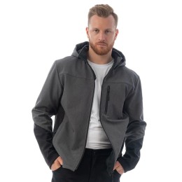 Летняя куртка-софтшел Brodeks KS 237, серый меланж