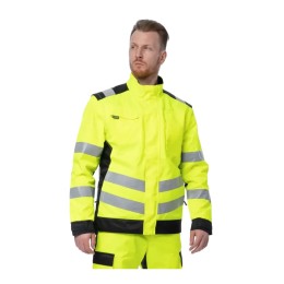 Летняя сигнальная куртка Brodeks KS 225, желтый/черный