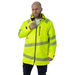 Летняя сигнальная куртка-парка Brodeks KS 223, желтый