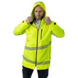 Летняя сигнальная куртка-парка Brodeks KS 223, желтый