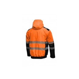 MILA утепленная сигнальная куртка оранжевая