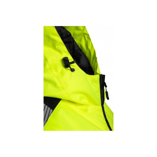 MILA утепленная сигнальная куртка желтая