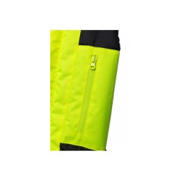 MILA утепленная сигнальная куртка желтая