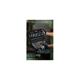 Набор инструментов HOEGERT TECHNIK 112 шт., 1/4", 1/2" Черный