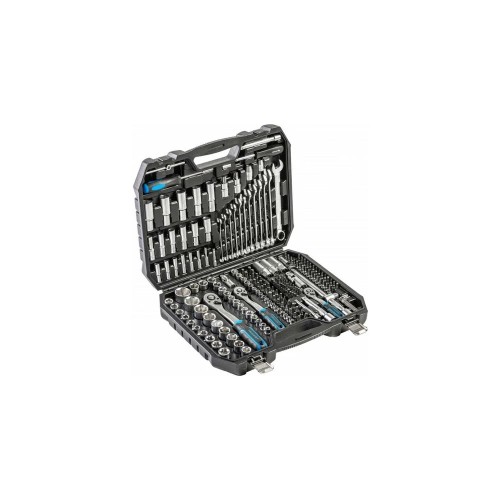 Набор инструментов HOEGERT TECHNIK 112 шт., 1/4", 1/2" Черный