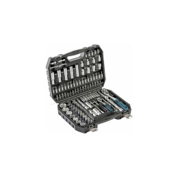 Набор инструментов HOEGERT TECHNIK 112 шт., 1/4", 1/2" Черный