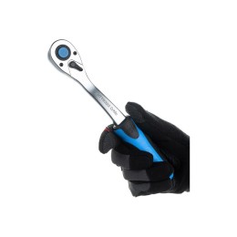 Набор торцевых головок HOEGERT TECHNIK 10 шт. c трещоткой 1/2 72 зубца