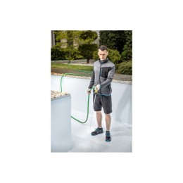 NISTER Толстовка рабочая серый меланж/синяя