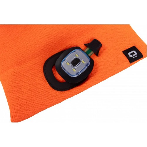 OTTO шапка с LED подсветкой оранжевая