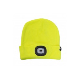 OTTO шапка с LED подсветкой желтая