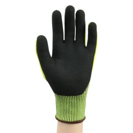 Перчатки от порезов противоударные с нитриловым покрытием Brodeks Defender GC-22i