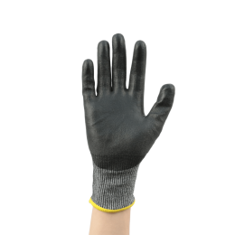 Перчатки от порезов с полиуретановым покрытием Brodeks Defender GС-11