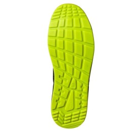 Полуботинки КАПЕР цвет черный лайм 