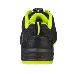 Полуботинки КАПЕР цвет черный лайм 