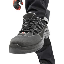 Полуботинки летние мужские Brodeks Cyclone BRS102 S1P, черный