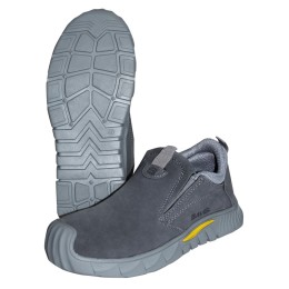 Полуботинки на резинке "Универсал Нитро", замша (серые), ПКП