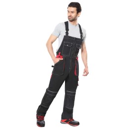 Полукомбинезон СИРИУС-АГАТ черный с красным