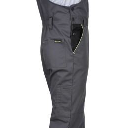 Полукомбинезон СИРИУС-ХОВАРД темно-серая с черной и лимонной отд