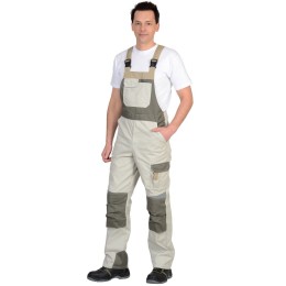 Полукомбинезон СИРИУС-КАСПИЙ молочный с оливой, песочным и СОП