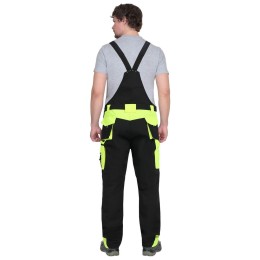 Полукомбинезон СИРИУС-ОНИКС черный с лимонным