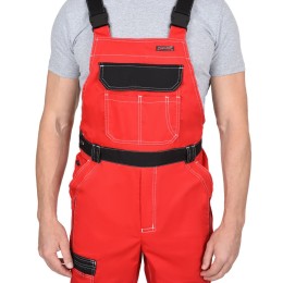 Полукомбинезон СИРИУС-ПРЕСТИЖ красный с чёрным