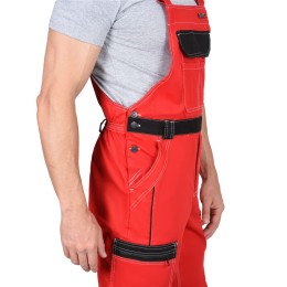 Полукомбинезон СИРИУС-ПРЕСТИЖ красный с чёрным