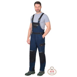 Полукомбинезон СИРИУС-ШАТЛ-РОСС синий с черным