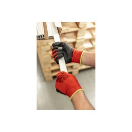 RODER Перчатки рабочие с вспененным латексом 