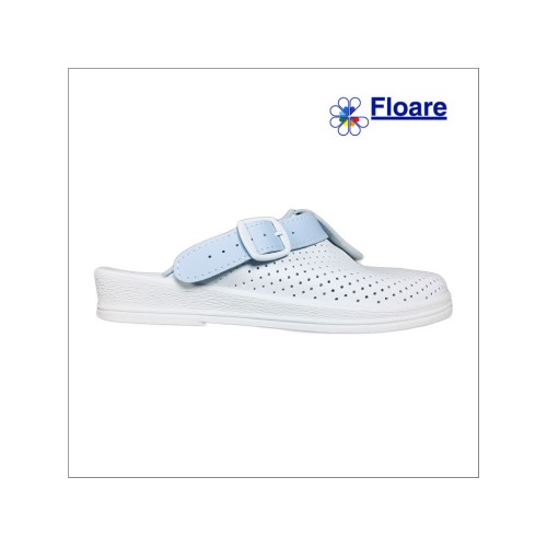 Сабо  женские, бел/гол