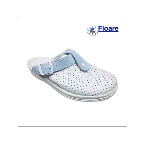 Сабо  женские, бел/гол