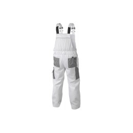 SALM Полукомбинезон рабочий белый 
